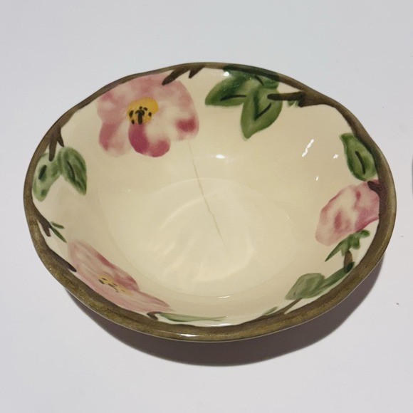 (2) Franciscan‎ Wedgwood Desert Rose 6" Bowls Made in England - Picture 4 of 6